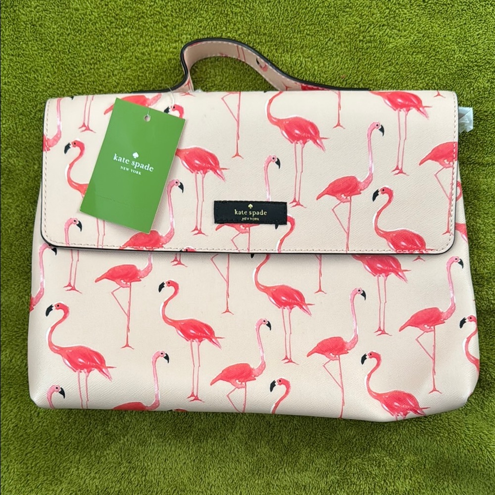 Kate Spade Flamingo Print Bag